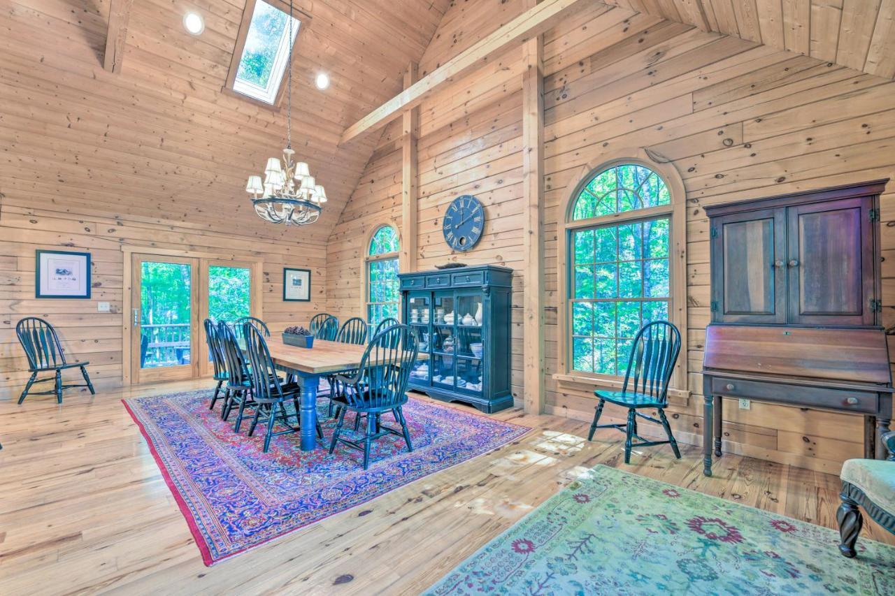 Luxury Cabin With Deck Less Than 5 Miles To Sapphire Valley! Villa Exterior photo