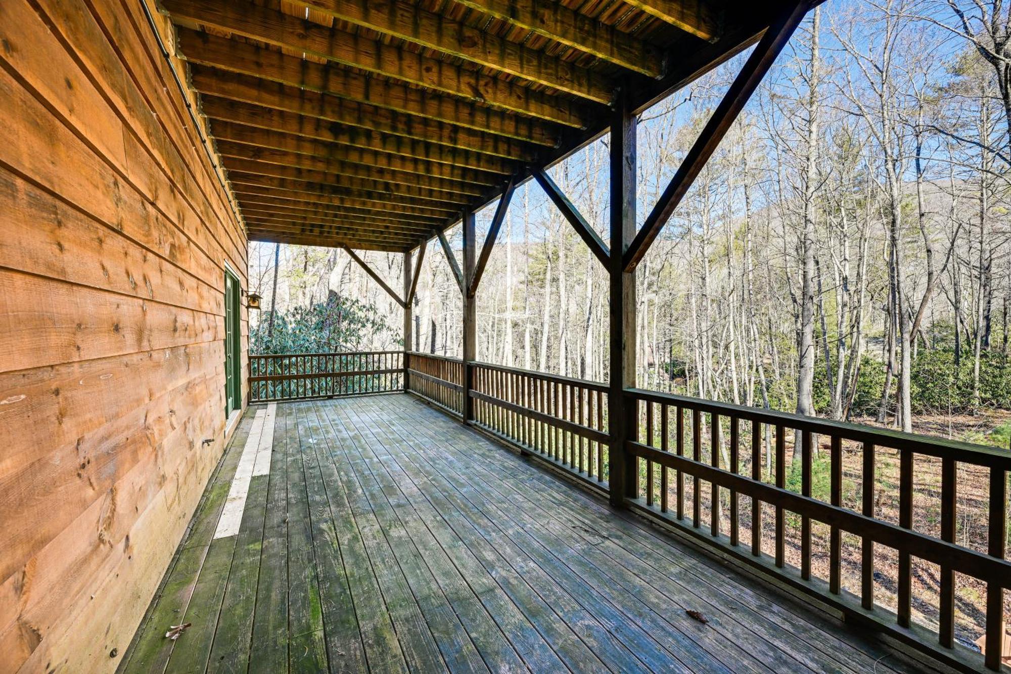 Luxury Cabin With Deck Less Than 5 Miles To Sapphire Valley! Villa Exterior photo